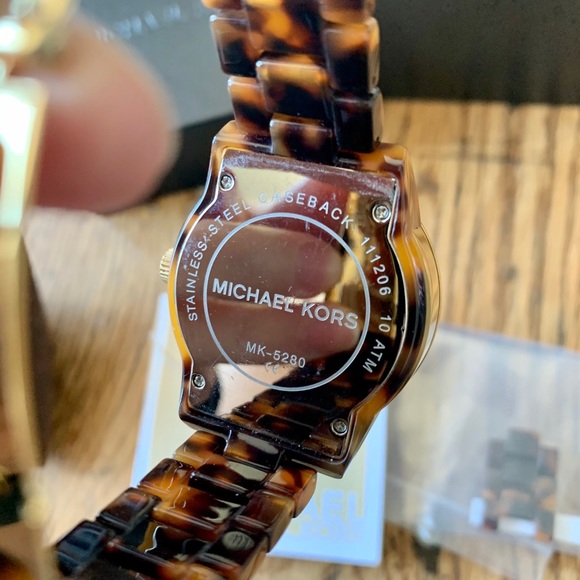 Michael Kors Women’s Oversized Tortoise Watch main image 6